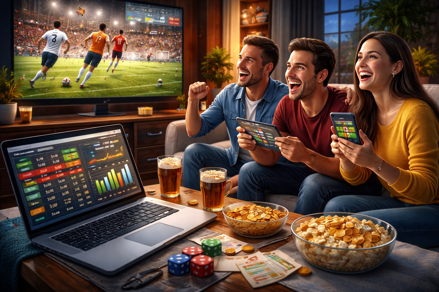 Cùng nhau xem thể thao