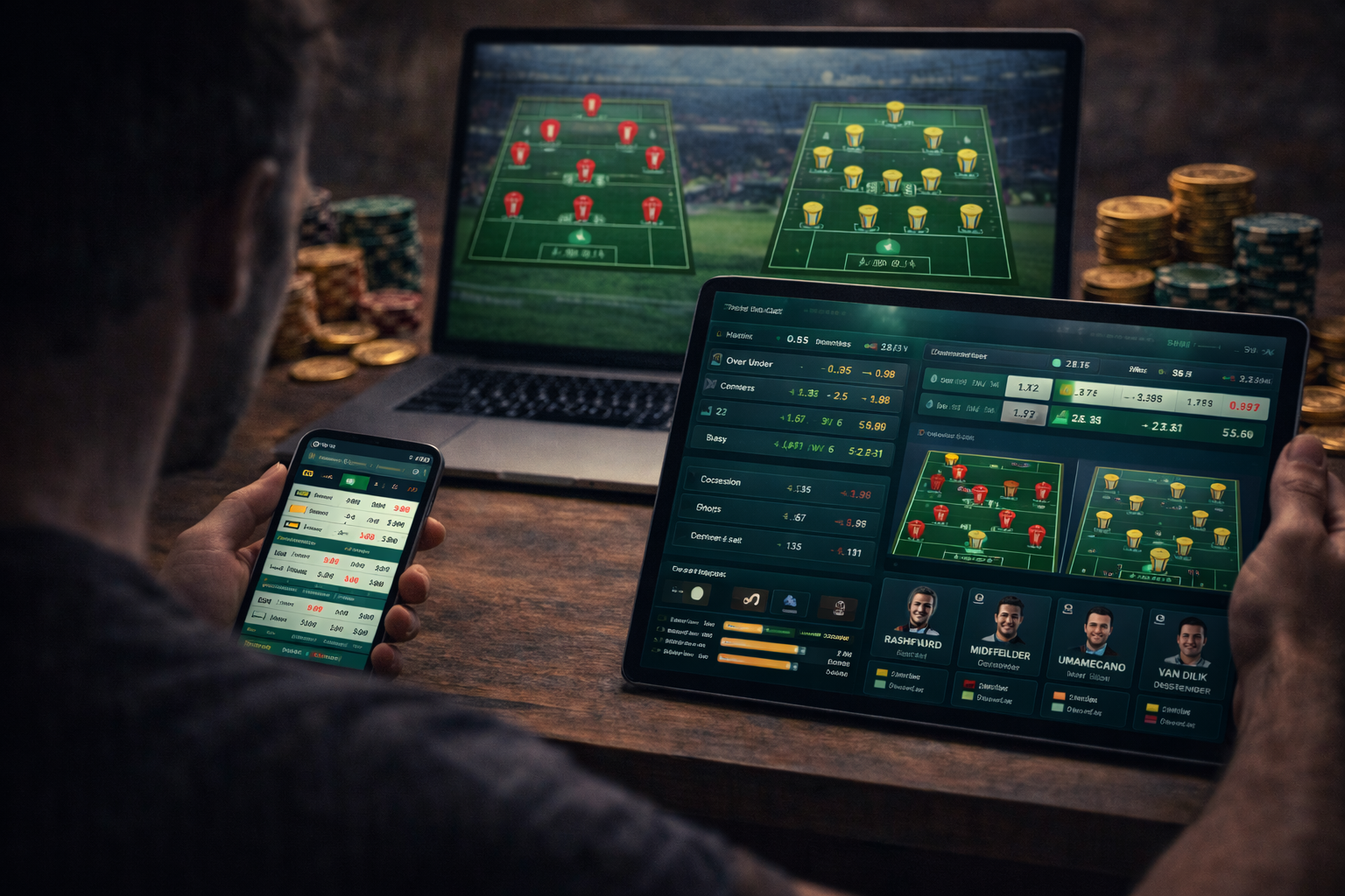 Đọc thế trận chuẩn trước khi xuống kèo